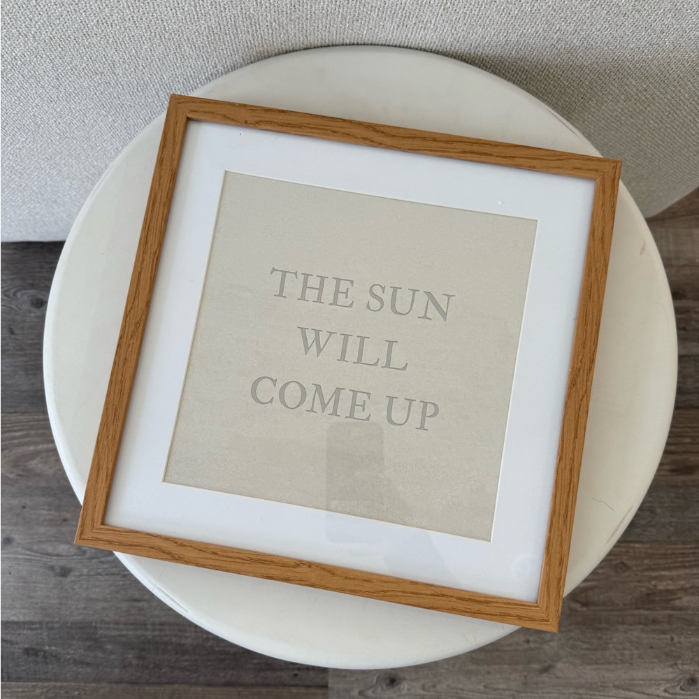 Studio McGee The Sun Will Come Up Frame